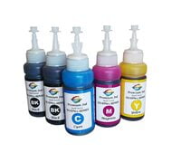 Premium Korean Quality GO_EPN L Series Compatible Inkjet Refill Ink 70 ml x 5 ( BK+BK+C+M+Y)