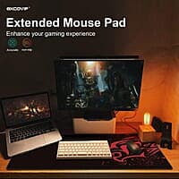 Gaming Mouse Pad (60 X 30cm) Non-Slip Rubber Base Mouse pad Mice Smooth Cloth Surface Keyboard Gaming Mouse Pad (60 X 30cm) Non-Slip Rubber Base Mouse pad Mice Smooth Cloth Surface Keyboard