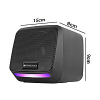 Zebronics Igloo 1 – 2.0 USB Speakers, 8W, LED Lighting, Compact & Powerful Sound for PC & Laptop