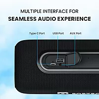 Portronics 1976 Resound 2 BT Speaker – 15W | Bluetooth v5.3 | TWS | AUX | USB | RGB L