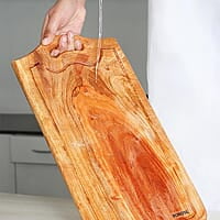 Borosil Dice Pro Organic Neem Wood 17 mm Chopping Board