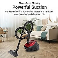 Eureka Forbes Jazz Multipurpose Vacuum Cleaner with Suction & Blower.