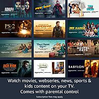 Amazon Fire TV Stick Lite with all-new Alexa Voice Remote Lite, HD streaming device, Bluetooth 5.0,HDMI audio passthrough of Dolby-encoded audio Amazon Fire TV Stick Lite with all-new Alexa Voice Remote Lite, HD streaming device, Bluetooth 5.0,HDMI audio passthrough of Dolby-encoded audio