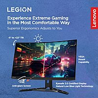 Lenovo Legion R27FC-30, 27 Inch Curved Monitor