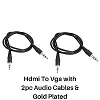 Live Tech LT-HDGATE VGA to HDMI Converter allows seamless connection from VGA devices to HDMI displays. Compact design, supports 1080p resolution, ideal for presentations and home use.