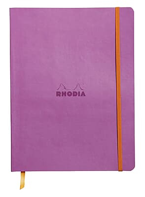Rhodia Rhodiarama Softcover Notebook A5  Lilac DOT GIRD