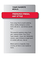 Havells Air Fryer Air Oven Digi 9 Pre-Set Menu 1500 Watt 2 Grill Rack