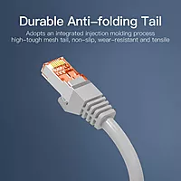 Uport CAT6 Patch Cord 20M – Steel Connector, high-speed Ethernet cable for reliable data transmission. Ideal for networking, gaming, and streaming. Durable design ensures long-lasting performance.
