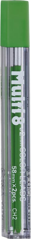 Pentel Multi 8 Lead, GREEN (CH2-D)