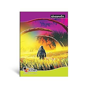 Classmate LongBook | 172 Pages | Single Line | 29.7cm x 21cm | Pack of 3 | Ruled Notebook