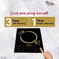 Havells Induction Glass Ceramic Cooktop Tc20 With 9 Cooking Modes Bis Approved 2000 Watt