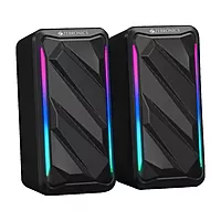Zebronics Igloo 2 – 2.0 USB Speakers, 10W, RGB Lighting, Compact & Powerful Sound for PC & Laptop