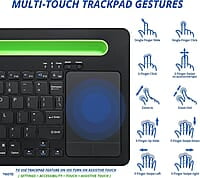 ZOOOK Finger Pad Bluetooth Multi Device Touchpad Keyboard