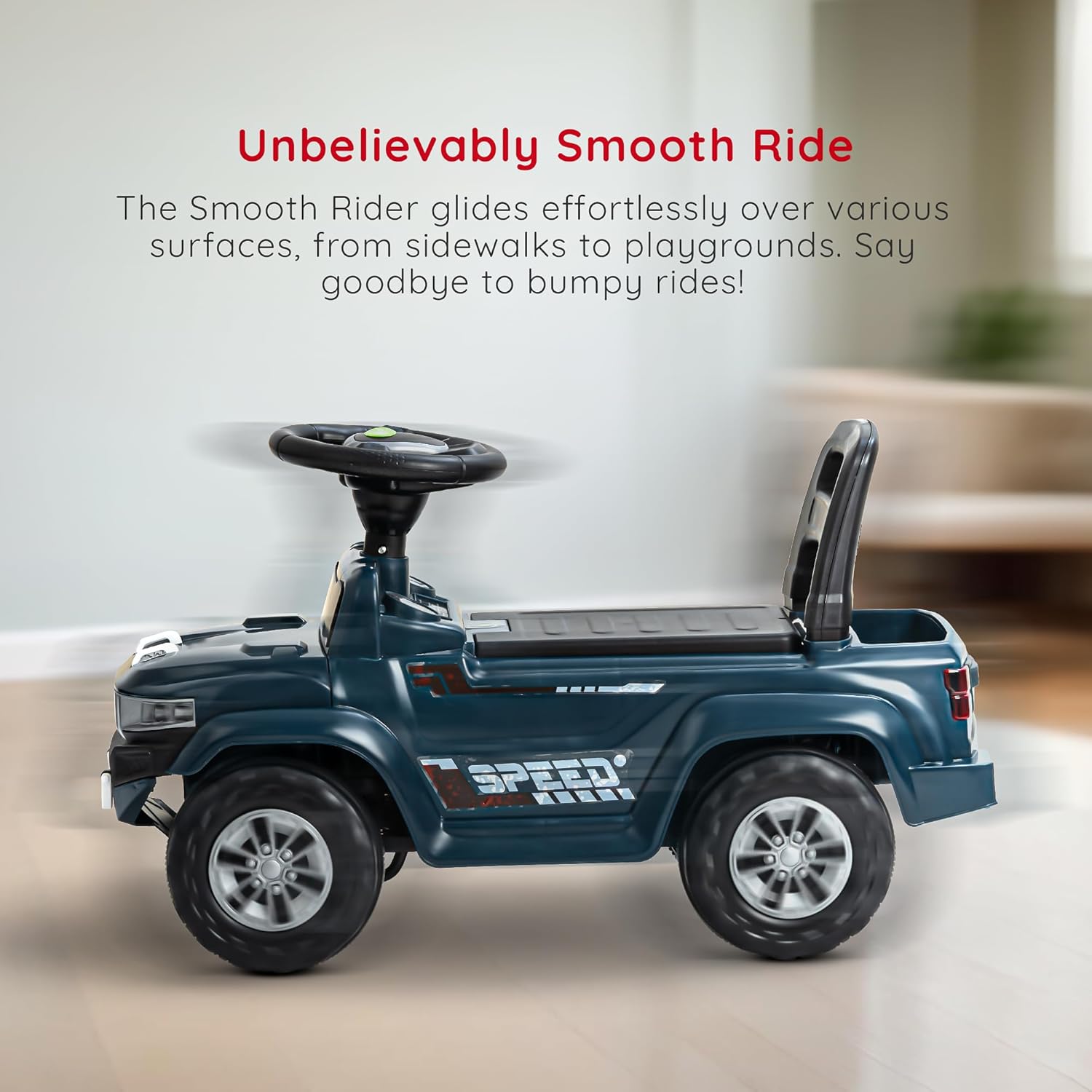 Baybee Push Ride on Baby Jeep for Kids Toys with LED Light & Storage Bin- Navy Blue Baybee Push Ride on Baby Jeep for Kids Toys with LED Light & Storage Bin- Navy Blue