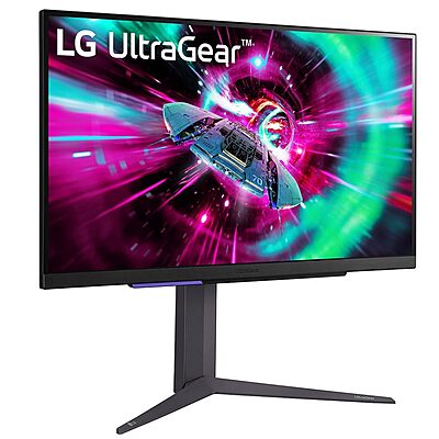 LG 27-inch UltraGear ,UHD 4K Gaming Monitor, 144Hz, 1ms (GtG), AMD FreeSync, HDR400, 27GR93U-B