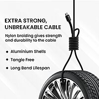 POR 2163 Konnect X C-C 1M	Black	60W Type-C - Type-C Braided Cable, 1M	85444999	06 Months