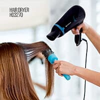 Havells 1700W 2-In-1 Hair Dryer With Diffuser & Thin Concentrator Heat Balance Technology