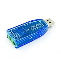 Industrial USB to RS485 Bidirectional Half duplex Serial Line Converter TVS Transient Protection