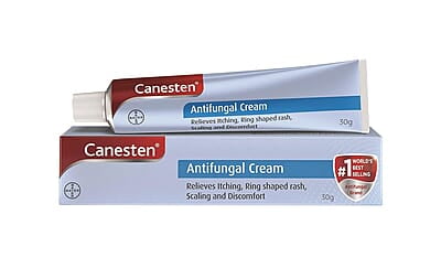 Canesten Anti-Fungal Cream | Clotrimazole 1% Cream for Ringworm, Athlete's Foot & Jock Itch