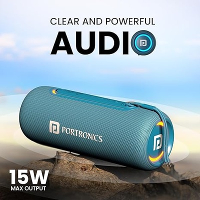 Portronics Resound 2 | 15W Soundbar with Deep Bass, Bluetooth & 2000mAh Battery (RED) Portronics Resound 2 | 15W Soundbar with Deep Bass, Bluetooth & 2000mAh Battery (RED)