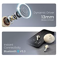 Portronics Twins S19 – TWS Earbuds, 30H Playtime, Beige. Enjoy seamless connectivity, superior sound quality, and a stylish design. Perfect for music lovers and on-the-go lifestyles.