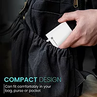 Portronics Adapto 25 25W Type-C PD Wall Charger Super Fast Charging with PPS Protection