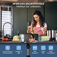 Portronics Dash 7 – 8-Pin Wireless Mic for iPhone & iPad offers crystal-clear audio, easy connectivity, and compact design, making it perfect for content creators and on-the-go recording.