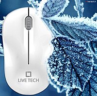 Live Tech Polar 2.4GHz Wireless Mouse – 1600 DPI | DURACELL 1xAA Battery | USB Plug & Play – 1600 DPI | DURACELL 1xAA Battery | USB Plug & Play