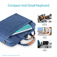Portronics Key 2 Wireless Keyboard & Mouse Combo – White & Blue | Reliable Wireless Combo |