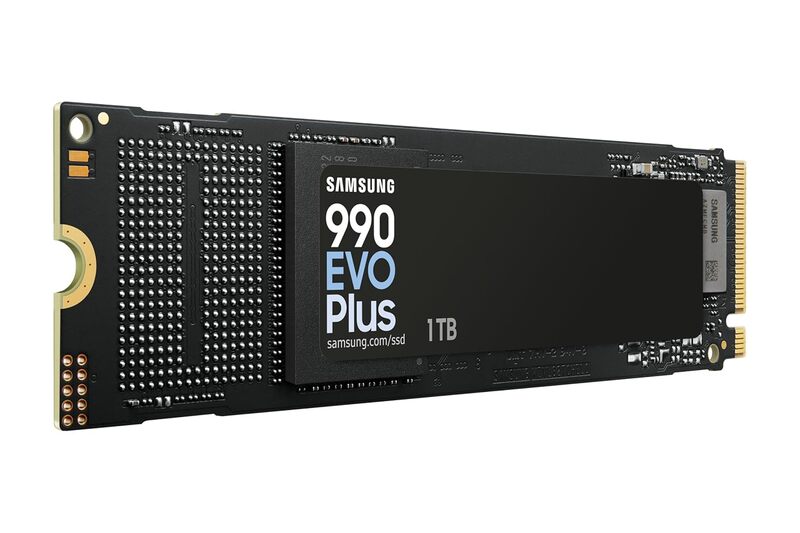 Samsung 990 EVO Plus 1TB NVMe Gen5 SSD – PCIe Gen5 | High-Speed M.2 2280