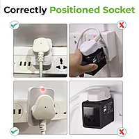 UltraProlink UM1341 - World Travel Adapter & 2 USB Charger