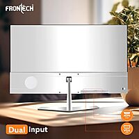 Frontech MON-0072 – 24" flat borderless monitor offering crisp visuals, bright colors, and wide viewing angles for all your tasks