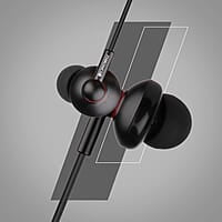 Zebronics Zeb-Buds 10 In Ear Wired Earphones with Mic, Metallic Design, L Shaped Connector, 13.5mm NdFeb Drivers