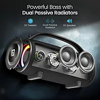 Portronics Thunder 2.0 – 60W Party Speaker with Rich Sound, Dynamic RGB Lights & TWS Connectivity