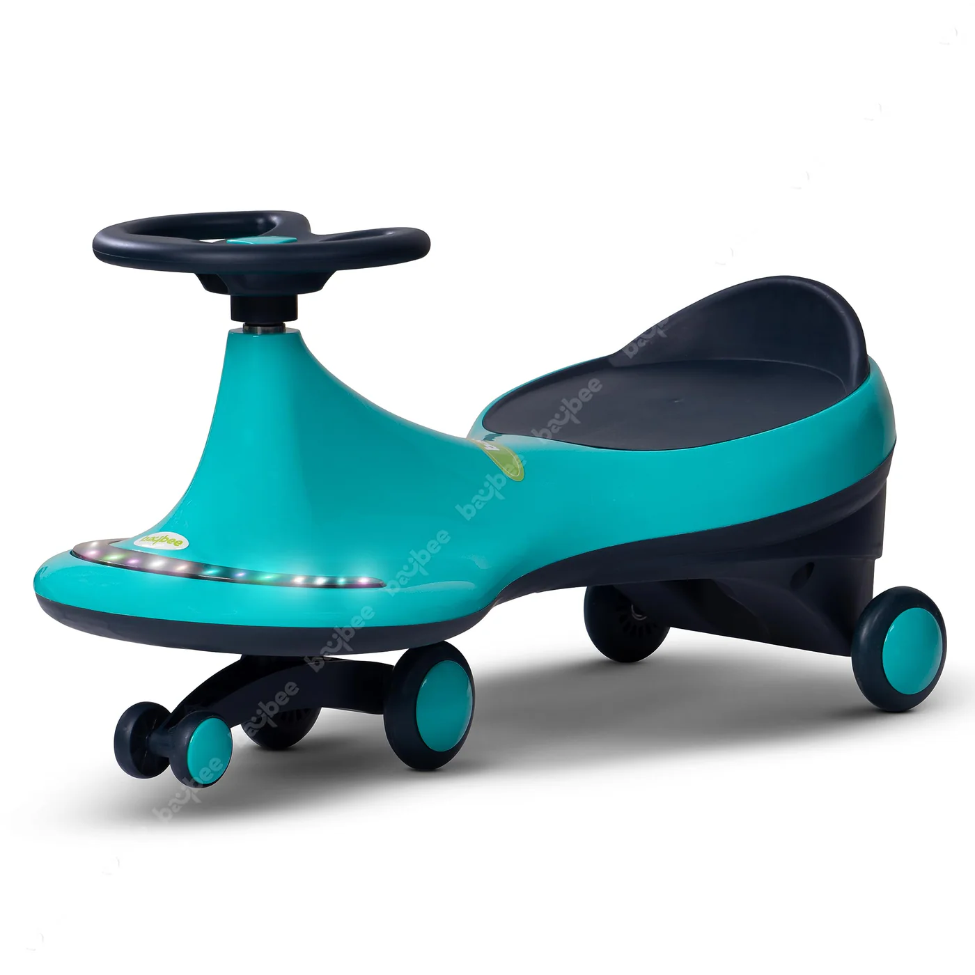 Baybee Trix Go Kids Magic Swing Cars for Kids-Green Baybee Trix Go Kids Magic Swing Cars for Kids-Green