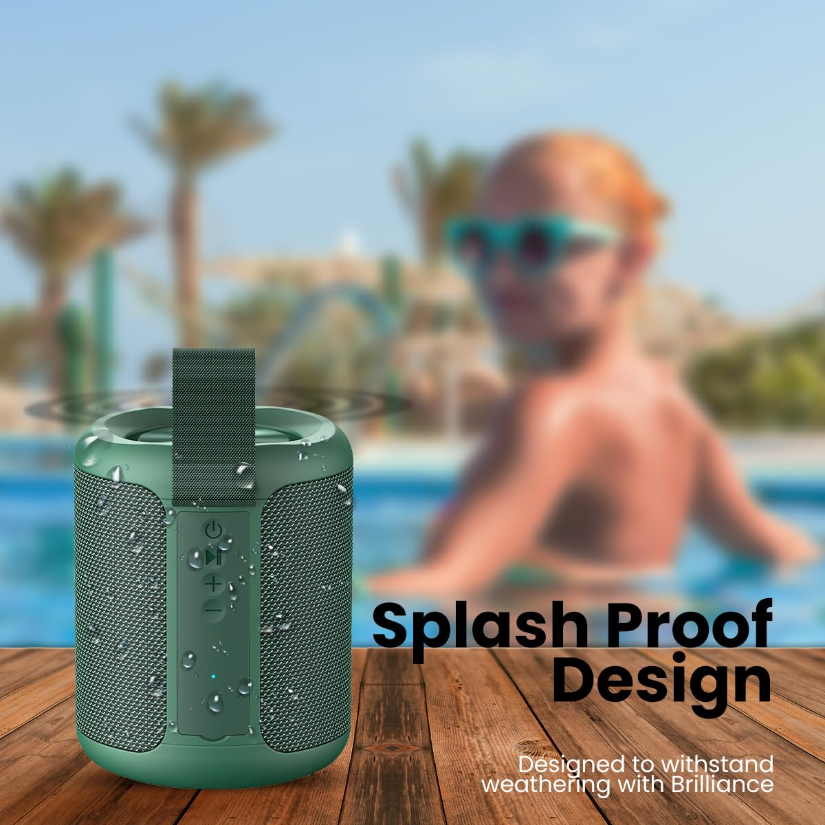 Portronics SoundDrum P – 20W Speaker features USB & Type-C connectivity, delivering powerful sound in a compact design. Perfect for music lovers seeking portability and quality audio performance.