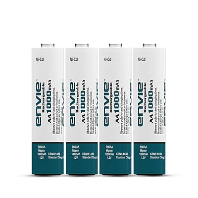 Envie AA10004PLNi-CD Rechargeable Batteries