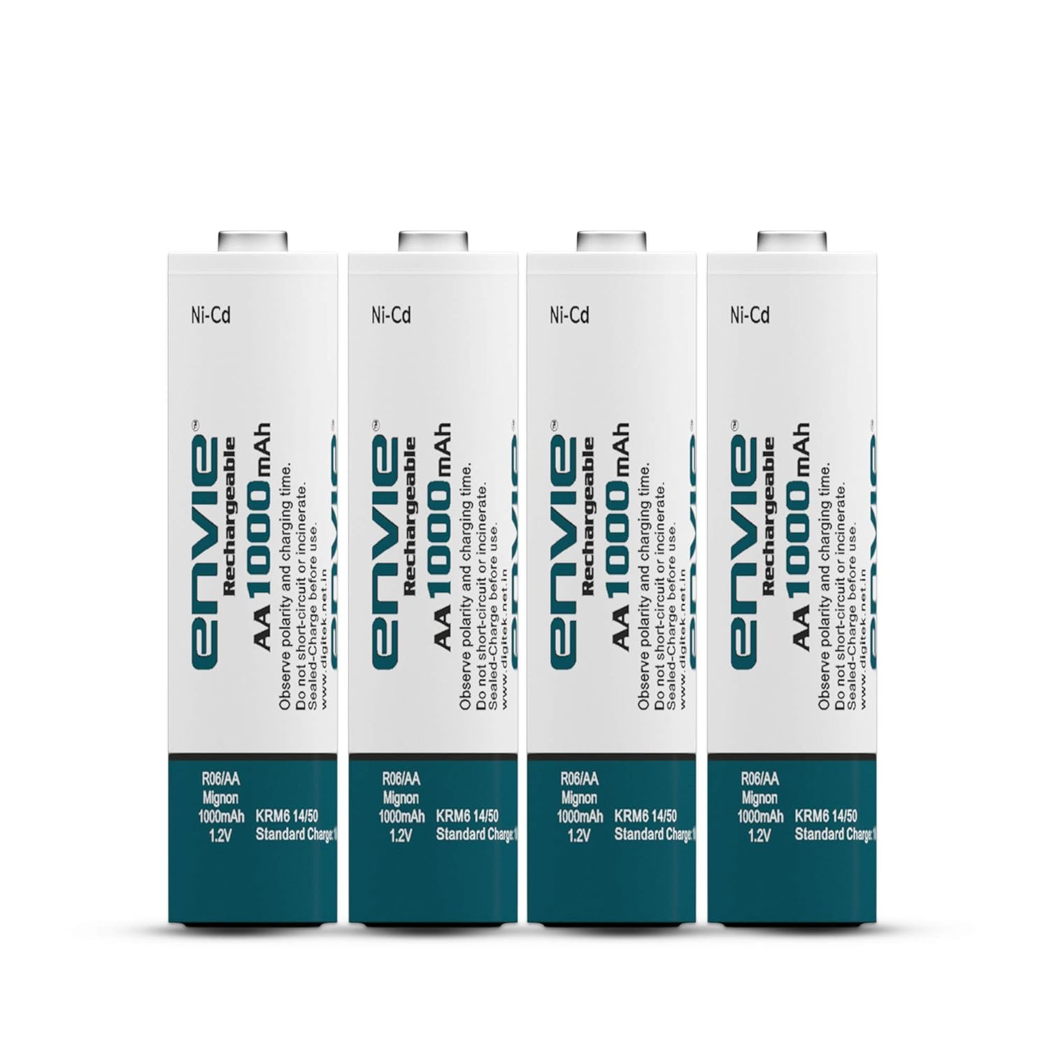 Envie AA10004PLNi-CD Rechargeable Batteries