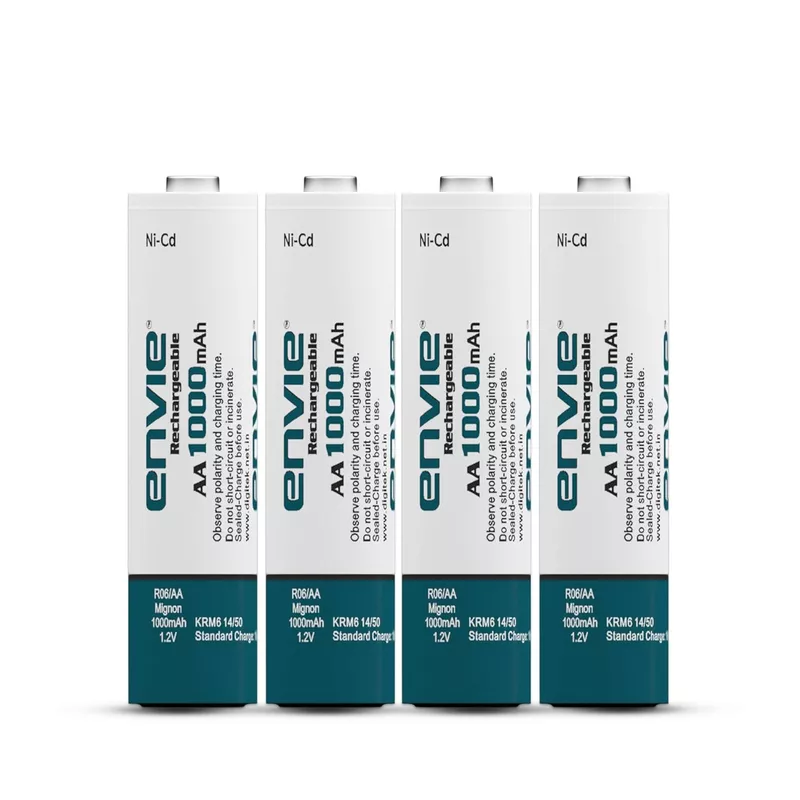 Envie AA10004PLNi-CD Rechargeable Batteries