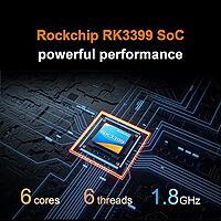 Orange Pi 800 Mini PC Kit with 4GB RAM, 64GB EMMC, Official Keyboard, 800 Keyboard (Pi 800+5V4A Power Supply) With WiFi Connection, White