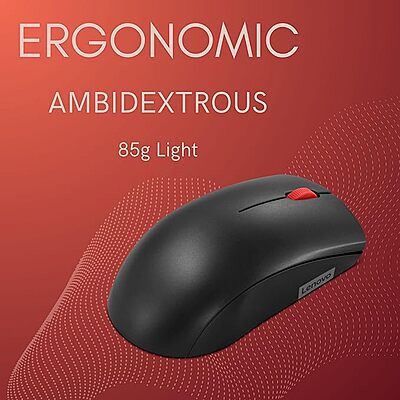 Open Box Lenovo 150 Wireless Mouse Wireless Optical Mouse