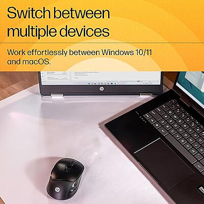 Open Box HP M120 /6 programm. buttons,1 AA battery gives upto 12 months life,upto 1600 DPI Wireless Mechanical Mouse Open Box HP M120 /6 programm. buttons,1 AA battery gives upto 12 months life,upto 1600 DPI Wireless Mechanical Mouse