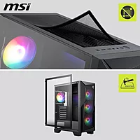 MSI MAG Forge 130A Airflow