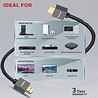 Honeywell  HDMI 3 Mtr with Ethernet - 2.0 Compliant Slim