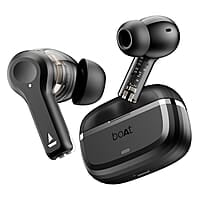 boAt Nirvana Space Truly Wireless in-Ear w/ 360º Spatial Audio, ANC Up to 32dB, 100hrs Playback, 4 Mics with AI-ENx™, Adaptive EQ, in-Ear Detection, DLC Drivers & Fast Pair