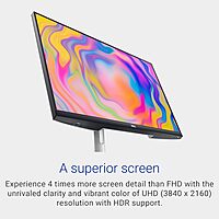 Dell 27" 4K UHD 60Hz Monitor, 8ms GTG, Dual 3W Speakers,S2722QC