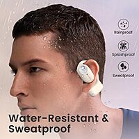 Portronics Twins 30 – OWS Earbuds, 30H Playtime, Beige. Enjoy seamless connectivity, rich sound quality, and a comfortable fit for all-day listening. Perfect for music lovers on the go!