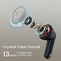 Portronics Twins S18 – TWS Earbuds, 30H Playtime, Black. Enjoy seamless connectivity, deep bass, and crystal-clear sound. Perfect for music lovers and on-the-go lifestyles. Grab yours now!