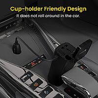 Portronics 200W Car Power | Type-C PD, USB & AC Socket | Charge multiple devices on the go | Compact design | Ideal for road trips | Fast charging | Durable and reliable | Perfect for travelers.