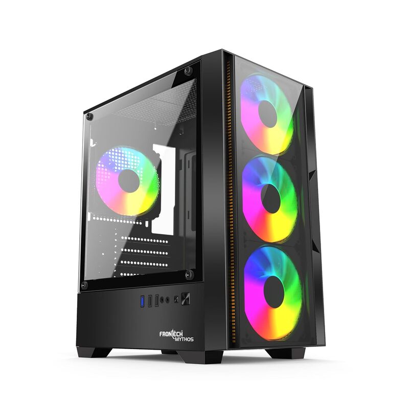 Frontech MYTHOS FT-4347 Stylish & High Airflow Gaming Case